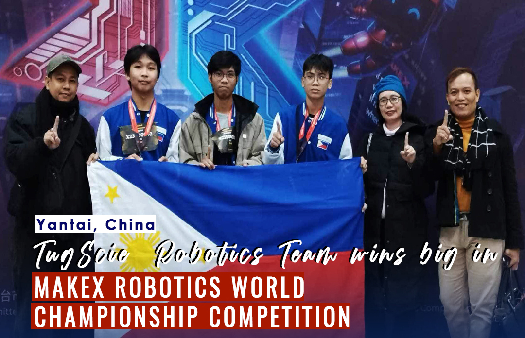 TCSHS team wins big in MakeX Robotics World Championship Competition